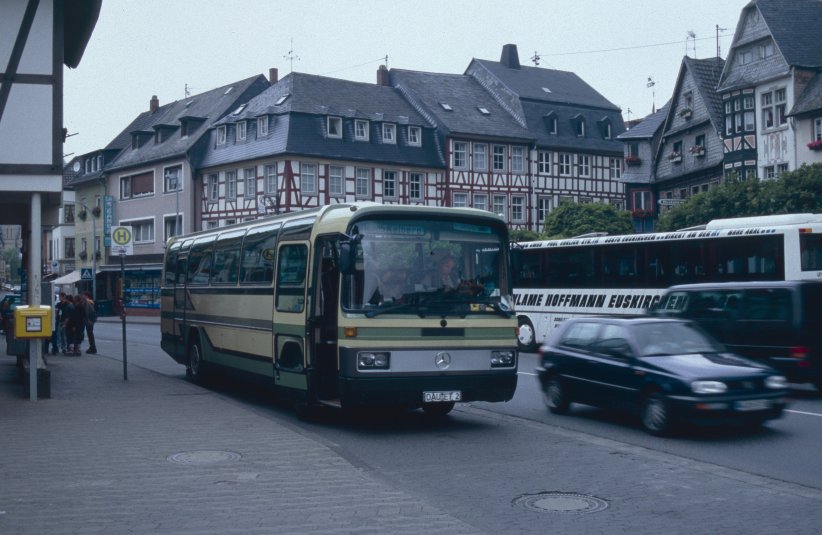 bus in Adenau summer 2002