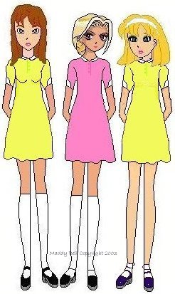  Summer uniform for the girls